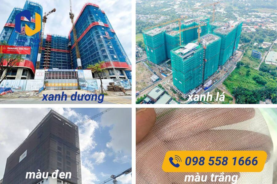 Màu sắc lưới bao che tại Nam Tiến