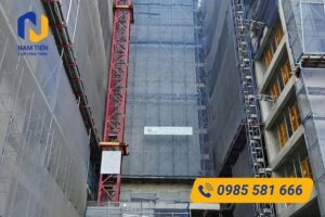 Ứng dụng thực tế của lưới chắn bụi công trình 60g