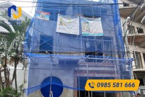 Vì sao nhiều công trình chọn lưới chắn bụi khổ 2m?