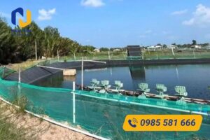 Ứng dụng thực tế của lưới cước xanh trong xây dựng và chăn nuôi