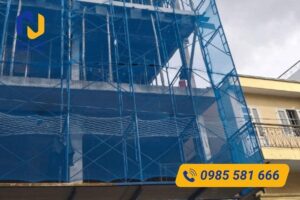 Ứng dụng của lưới cước xanh trong xây dựng