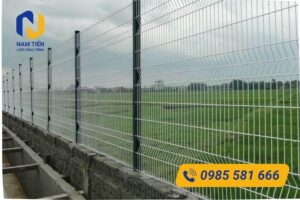 Ứng dụng thực tế của lưới hàng rào mạ kẽm bọc nhựa