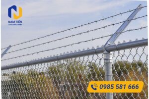 Ứng dụng thực tế kẽm gai cuộn